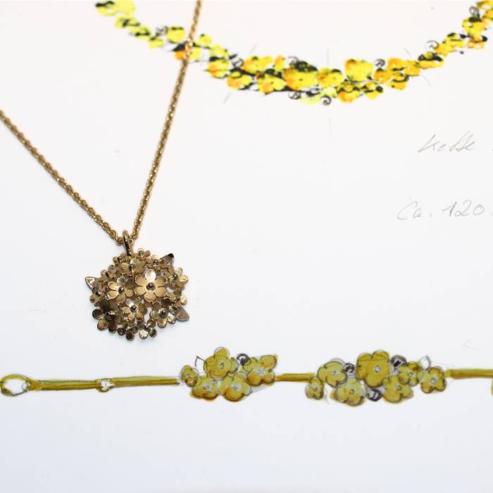 Die Goldwerk Kollektionen Blümchen Kollektion