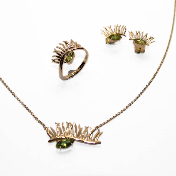 Gras Schmuckset Die Goldwerk Kollektionen
