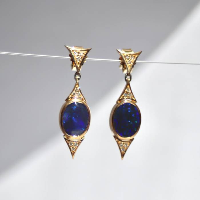 Opal Ohrringe