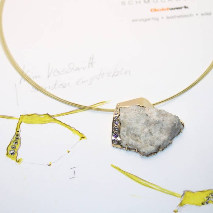 Umarbeitungen Stein Gold